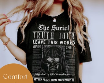 Officially Licensed The Suriel Comfort Colors  Shirt ACOTAR Shirt Sarah J Maas Merch Velaris  Throne of Glass Crescent City Bookish Shirt