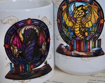 Tairn and Andarna Mug Fourth Wing Mug Officially Licensed Fourth Wing Merch Basgiath War College Bookstagram Romantasy Booklover Gifts
