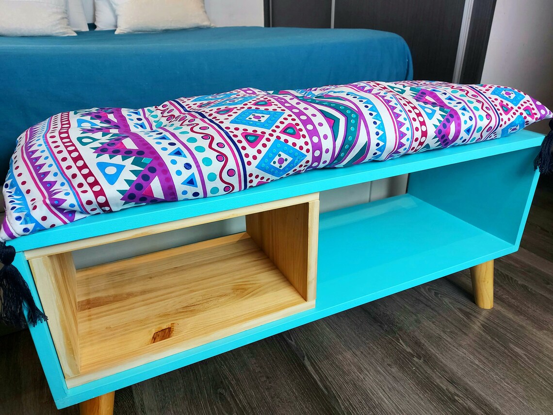 Bohostyle bench Etsy