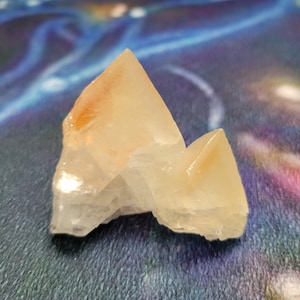 Mariposa Butterfly Calcite Crystal Specimen with Phantoms from Santa Eulalia Mexico
