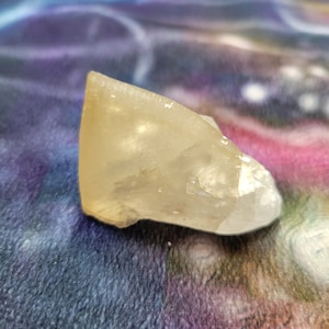 Mariposa Butterfly Calcite Crystal Specimen with Phantoms from Santa Eulalia Mexico