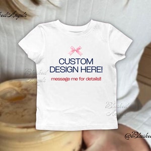 Custom Baby Tee Etsy