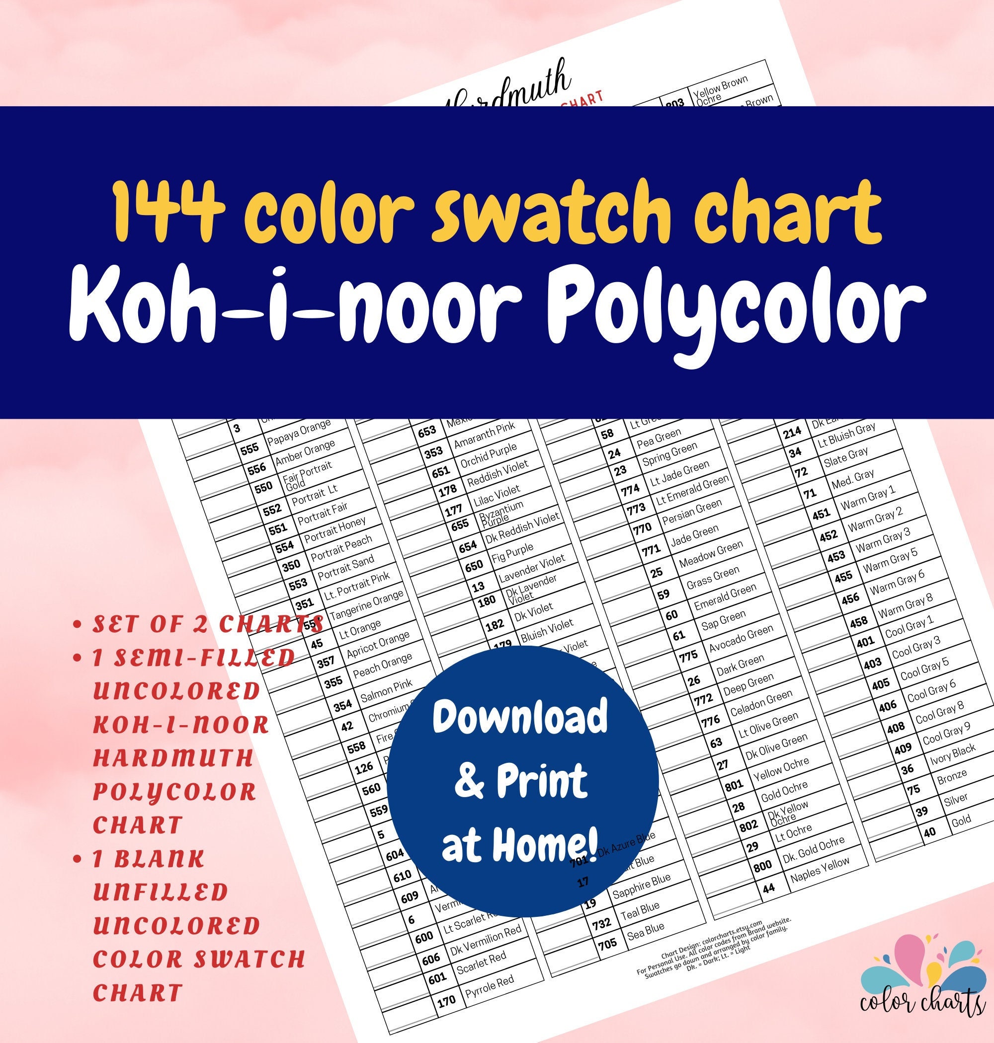 Koh-I-Noor : Polycolor : Artist Colored Pencils 3824 : Set Of 24 :  Landscape