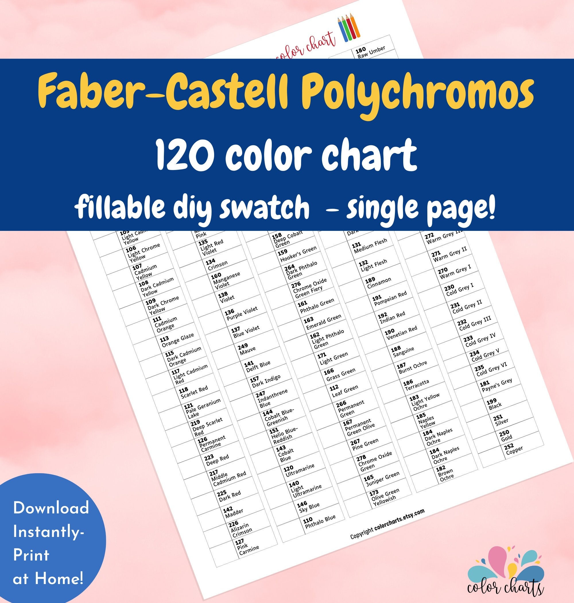 Faber-castell Polychromos Pencils - Set of 120, with Cd-rom,  price  tracker / tracking,  price history charts,  price watches,   price drop alerts