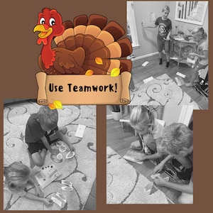 Turkey Escape Room Game Thanksgiving Printable Party for Kids and Families DIY Escape Room Kit Logic Puzzle Adventure Game image 6