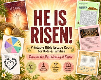 Easter Bible Printable Escape Room