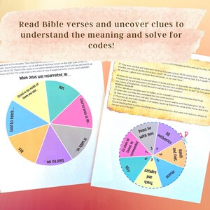 Easter Escape Room Game. Bible Kids and Family Printable Party Game for Families and Kids | Fun Escape Room Kit | DIY Escape Room Adventure image 2