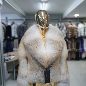 Golden Isle Fox Fur Coat - Women's Fur Coat - Estate Furs