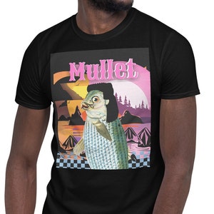 Mullet Lover  Fisherman Short-Sleeve Unisex T-Shirt