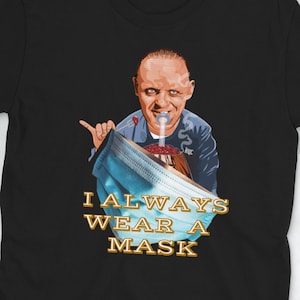 Dr. Lecter Social Distancing Wear A Mask Short-Sleeve Unisex T-Shirt