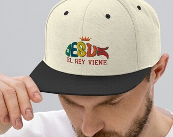 Jesus Fury The King Is Coming Snapback Hat