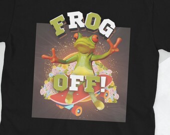 フロッグオフ 半袖 ユニセックス Tシャツ