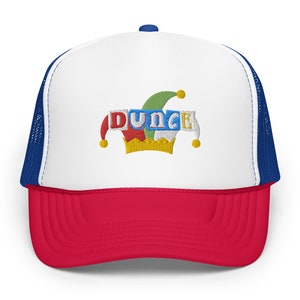 Dunce Foam trucker hat