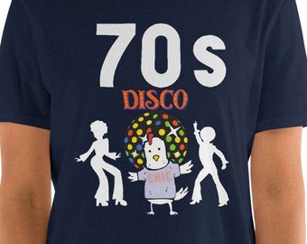 70's Disco Chic -Short-Sleeve Unisex T-Shirt