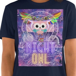 Nightowl Short-Sleeve Unisex T-Shirt