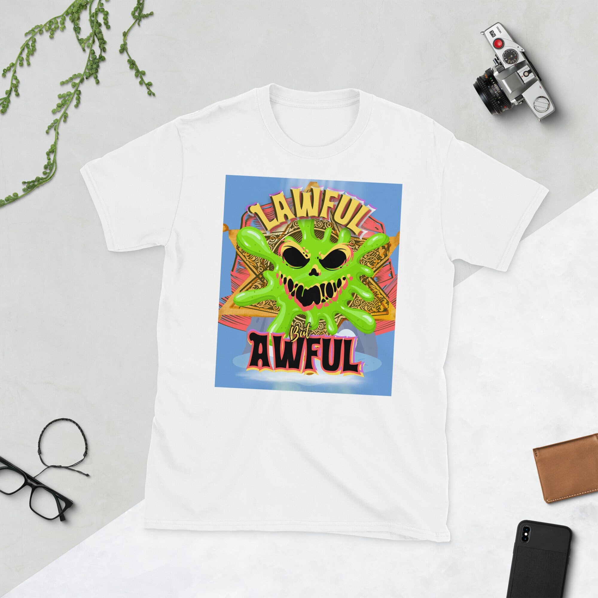 Lawful But Awful Short-Sleeve Unisex T-Shirt