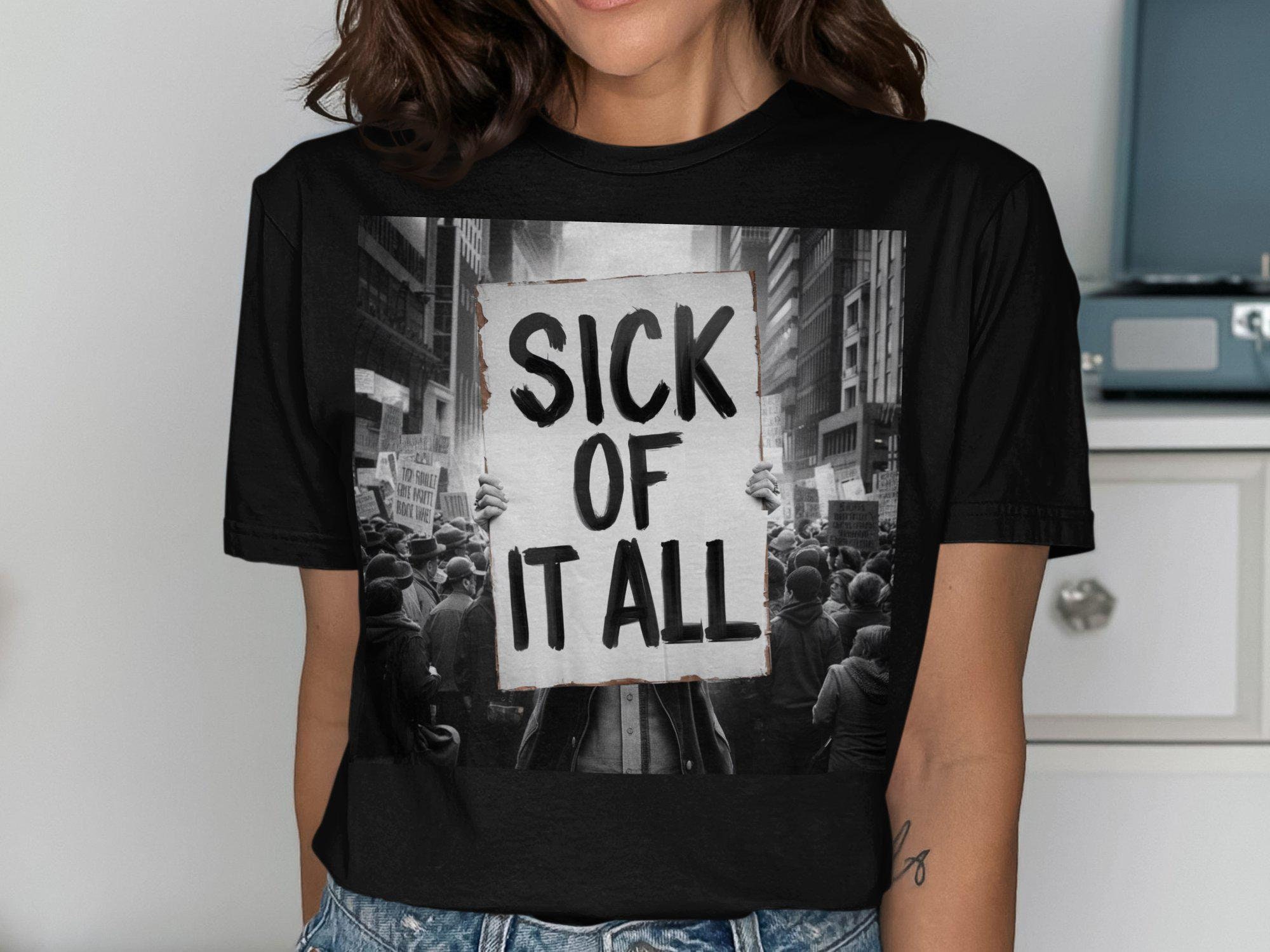 Sick of It All Shirt - Etsy Israel