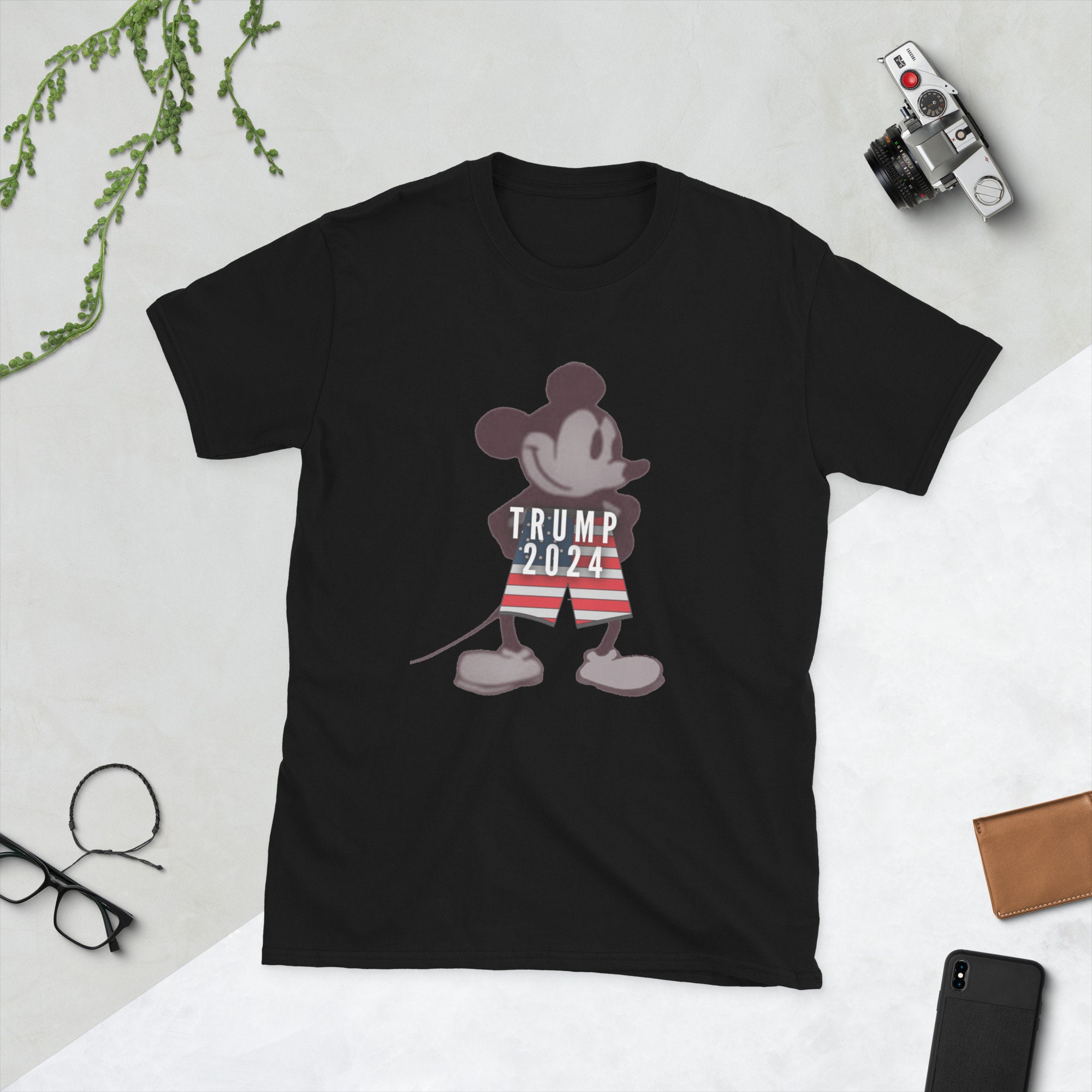 Mickey Trump 2024 Short-sleeve Unisex T-shirt - Etsy
