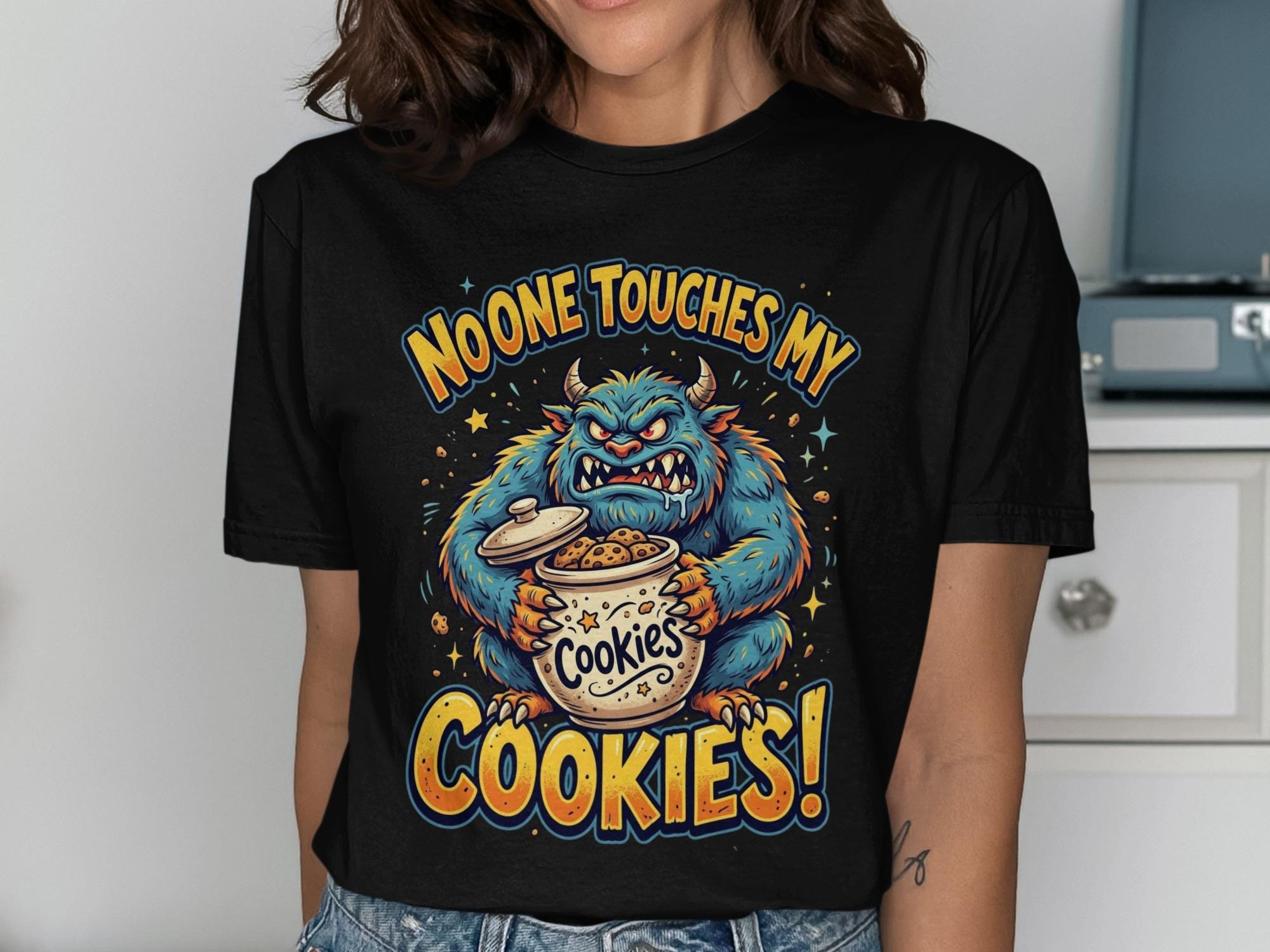 Cookie monster shirt - Etsy 日本