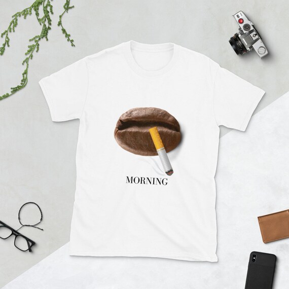Coffee And Cigarettes Morning Short-Sleeve Unisex T-Shirt