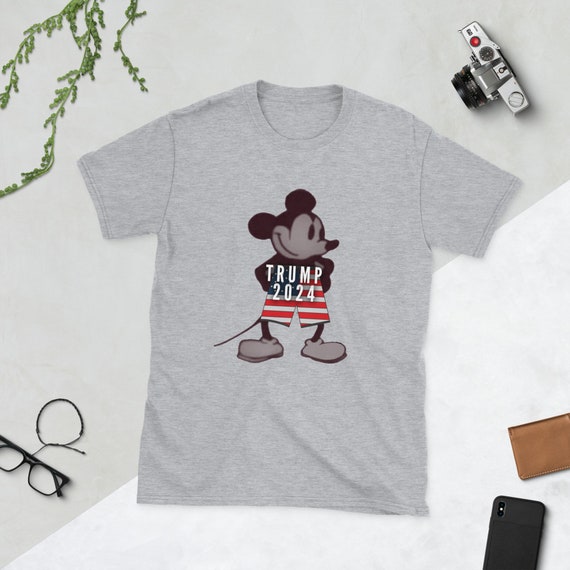 Mickey Trump 2024 Short-sleeve Unisex T-shirt - Etsy