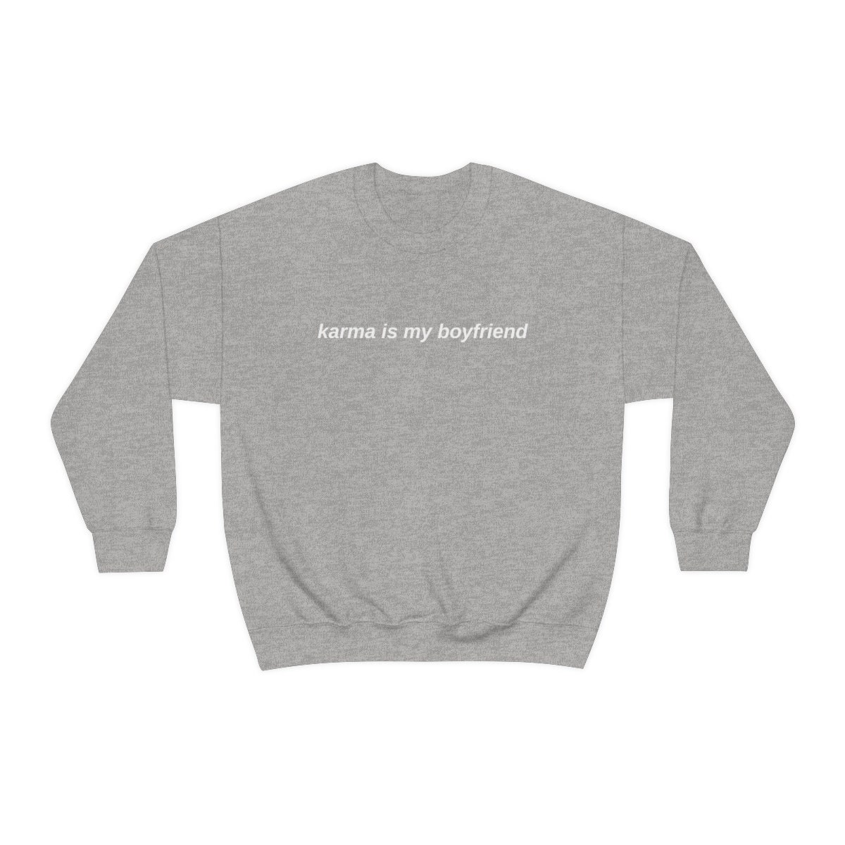 Karma is My Boyfriend Sweatshirt Midnights Album Taylor - Etsy