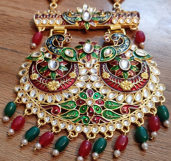 Wedding Party Festival Special Rani Haar Jaipuri Traditional
