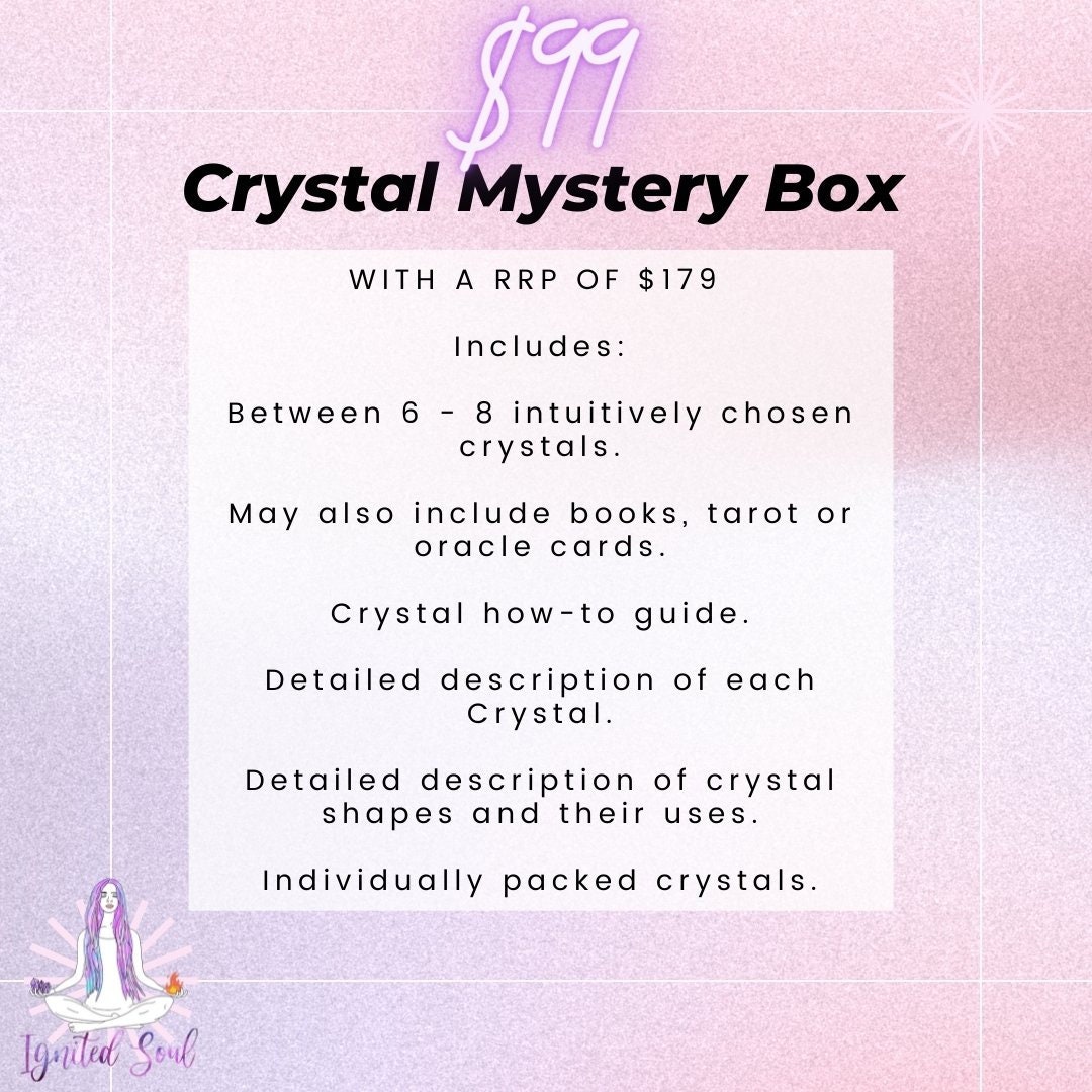 Crystal Mystery Box Kit Etsy