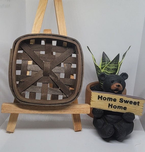 etsy tobacco basket Christmas Basket, Rustic Winter Farmhouse Front Door Decor, Holiday Poinsettia and Cotton Rectangle Wall Hanging Xl Tobacco Basket - Etsy