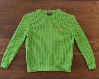 plus size lime green sweater