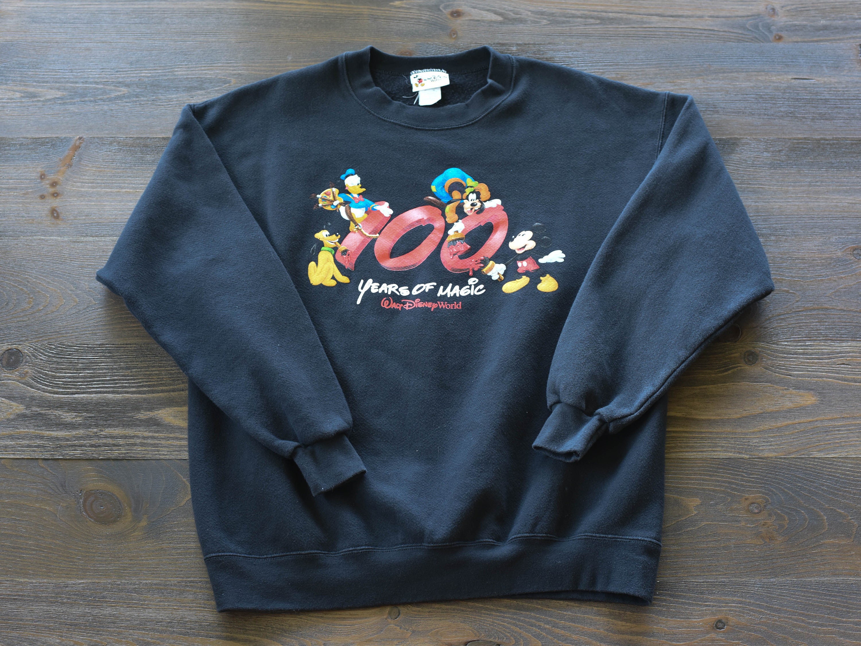 walt disney world grey crew neck