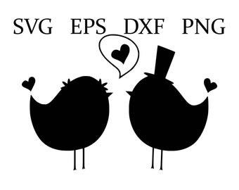 Valentine's Day, lovers, birds, love