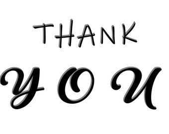 Printable Thank You Card, Digital Thank You Card, Instant Download Card, Wedding Thank You Card, Baby Shower Thank You Card, Thank You Note