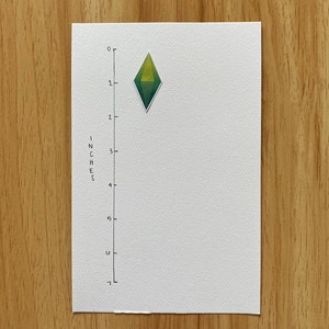 Sims Plumbob Pegatina