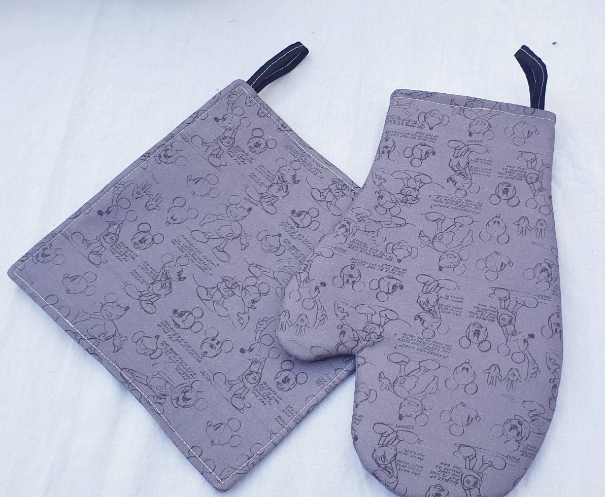 Manique et Gant de Cuisine Mickey