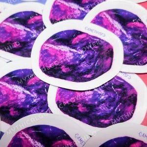 Amethist (stickers) 1 stuk