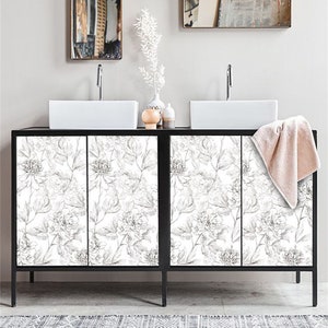 Self Adhesive Wallpaper,PVC Wall Paper,Removable Wall Decal,Peel and Stick Contact Paper,Decorative Wallpaper for Countertop Furniture Wall