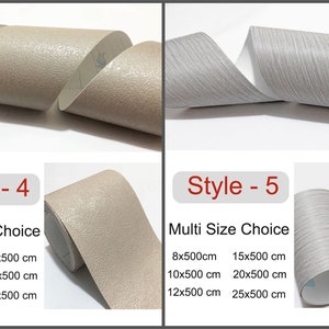 Peel and Stick PVC Self-Adhesive Wallpaper Border Board Trim Moulding Sticker,Wood Grain Wall Border Sticker Vinyl Decal Film for Home Tiles image 8