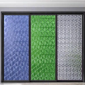 Película de privacidad 3D premium para ventanas, adhesivo estático, anti-UV, sin pegamento, fácil de despegar y pegar, película decorativa autoadhesiva para el hogar, la cocina y la oficina. imagen 3