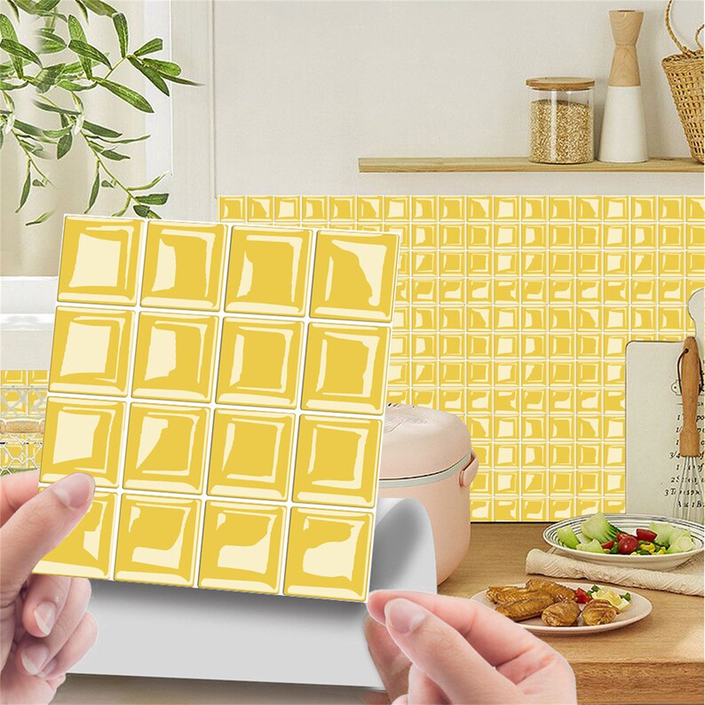 Tile Sticker Vinyl Decal for Kitchen Bathroom Backsplash Floor - Etsy