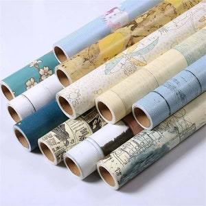 Self Adhesive Wallpaper,PVC Wall Paper,Removable Wall Decal,Peel and Stick Contact Paper,Decorative Wallpaper for Countertop Furniture Wall