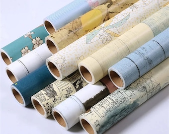 Self Adhesive Wallpaper,PVC Wall Paper,Removable Wall Decal,Peel and Stick Contact Paper,Decorative Wallpaper for Countertop Furniture Wall