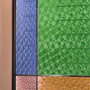 Película de privacidad 3D premium para ventanas, adhesivo estático, anti-UV, sin pegamento, fácil de despegar y pegar, película decorativa autoadhesiva para el hogar, la cocina y la oficina. imagen 2