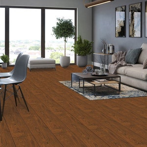 Vinyl Flooring Tile Decal Sticker,Wood Pattern Peel and Stick Floor Planks Vinyl Tiles,Wood Grain Wallpaper,Self Adhesive Wood Look Wall Art