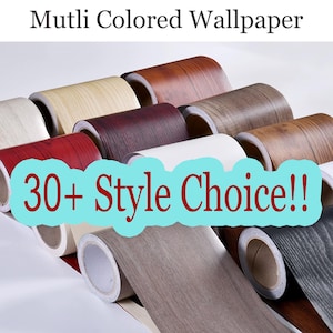 Wood Texture Wallpaper Contact Paper Peel and Stick,Self-Adhesive Wall Sticker for Countertop Shelf Cabinet Backsplash Furniture Renovation