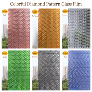 Película de privacidad 3D premium para ventanas, adhesivo estático, anti-UV, sin pegamento, fácil de despegar y pegar, película decorativa autoadhesiva para el hogar, la cocina y la oficina. imagen 1