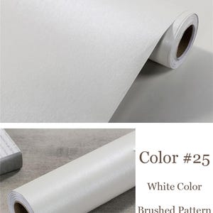 Sticky Back Plastic Self Adhesive Brushed Steel Metallic, Metallic Brushed Sticky Vinyl Fablon, Solid Color Contact Paper, Peel and Stick Wall Sticker, Removable Furniture Decor, Self Adhesive Vinyl Fridge, Waterproof Contact Paper for Countertop Furniture Renovation, Peel and Stick Sticky Back Plastic for Desk, Cabinet, Drewer, Cupboard, Refrigerator, Elevator Decoration, Home Decals