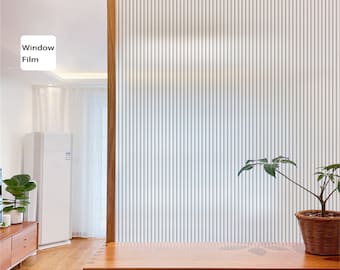 3D Premium Window Privacy Film, Static Cling Sticker,Anti-UV, No Glue, Peel and Stick, Self Adhesive Decorative Film for Home Kitchen Office