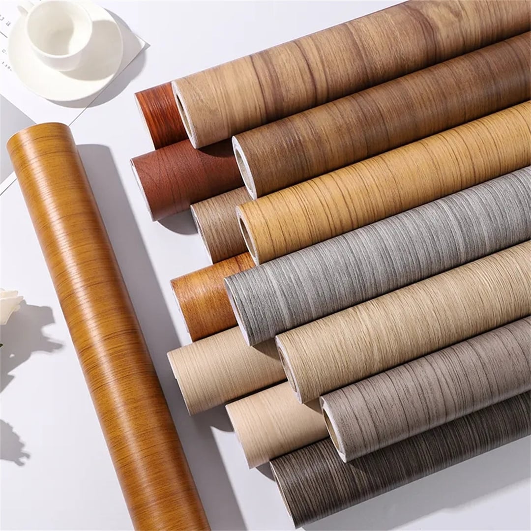 Peel and Stick Wood Texture Wallpaper,removable Wood Grain Tile Decal ...