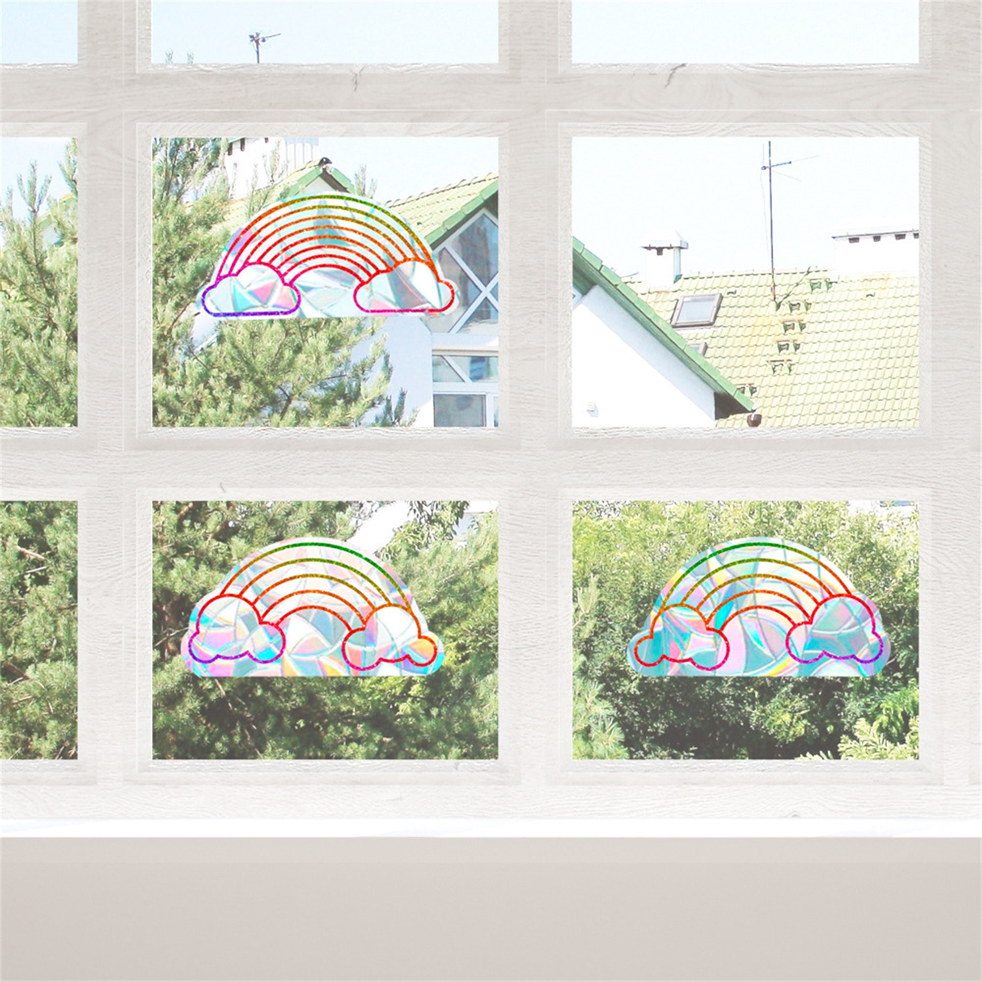 Pretty Rainbow Window GemRainbow Window FilmWindow Etsy